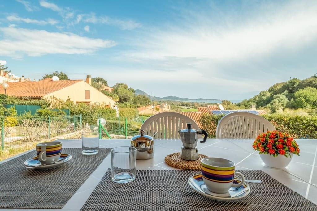 Sea View- 5 Minutes From The Beach Garden, Wi-Fi, Bbq Costa Rei Extérieur photo