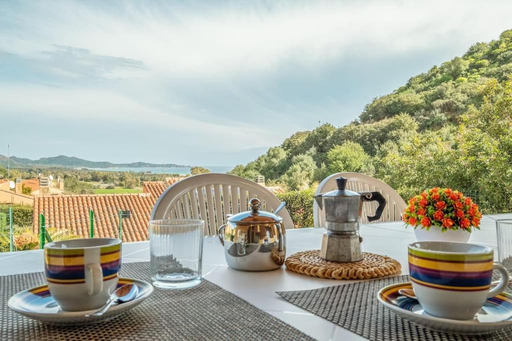 Sea View- 5 Minutes From The Beach Garden, Wi-Fi, Bbq Costa Rei Extérieur photo