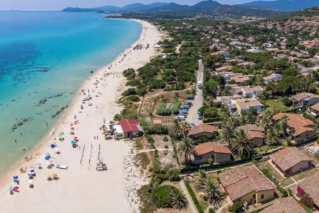 Sea View- 5 Minutes From The Beach Garden, Wi-Fi, Bbq Costa Rei Extérieur photo